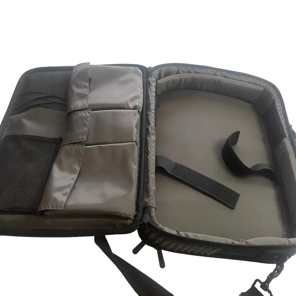 Targus Black Laptop‎ Work Office Black Grey Strap Laptop Shoulder Bag